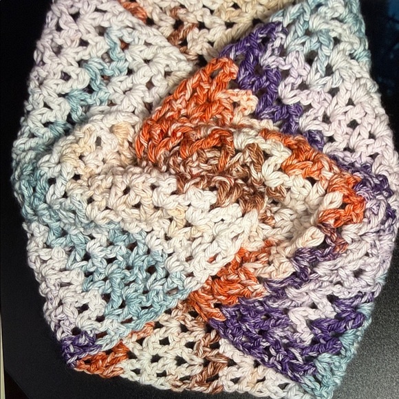 ? Left Hook Artisan™️ Dusk til Dawn Knotted Crochet Headband — Multi Color — OS main image 8